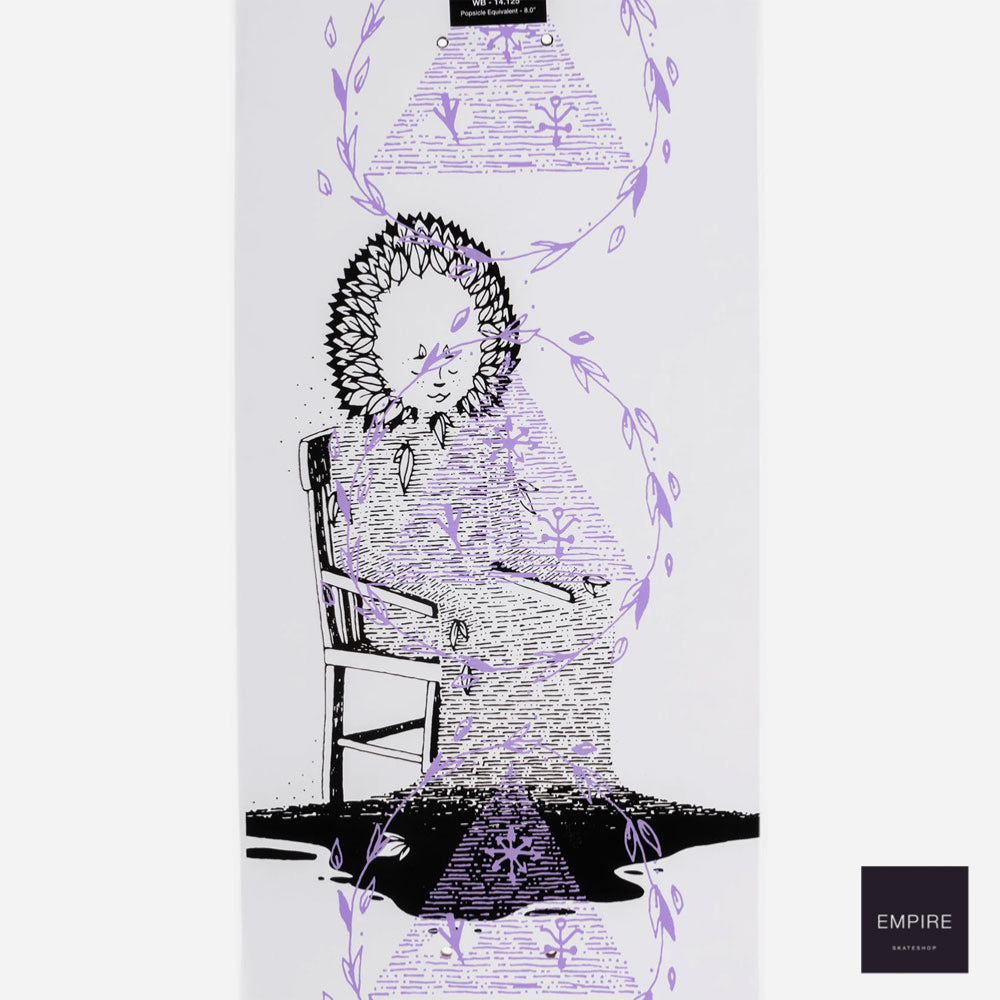 Welcome skateboards '' soil "nora vasconcellos pro on wicked princess - white