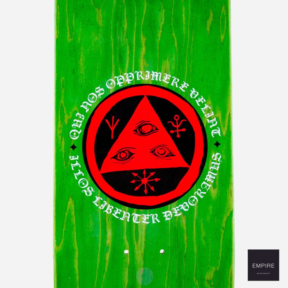 Welcome skateboards' Stoker "on vimana - White