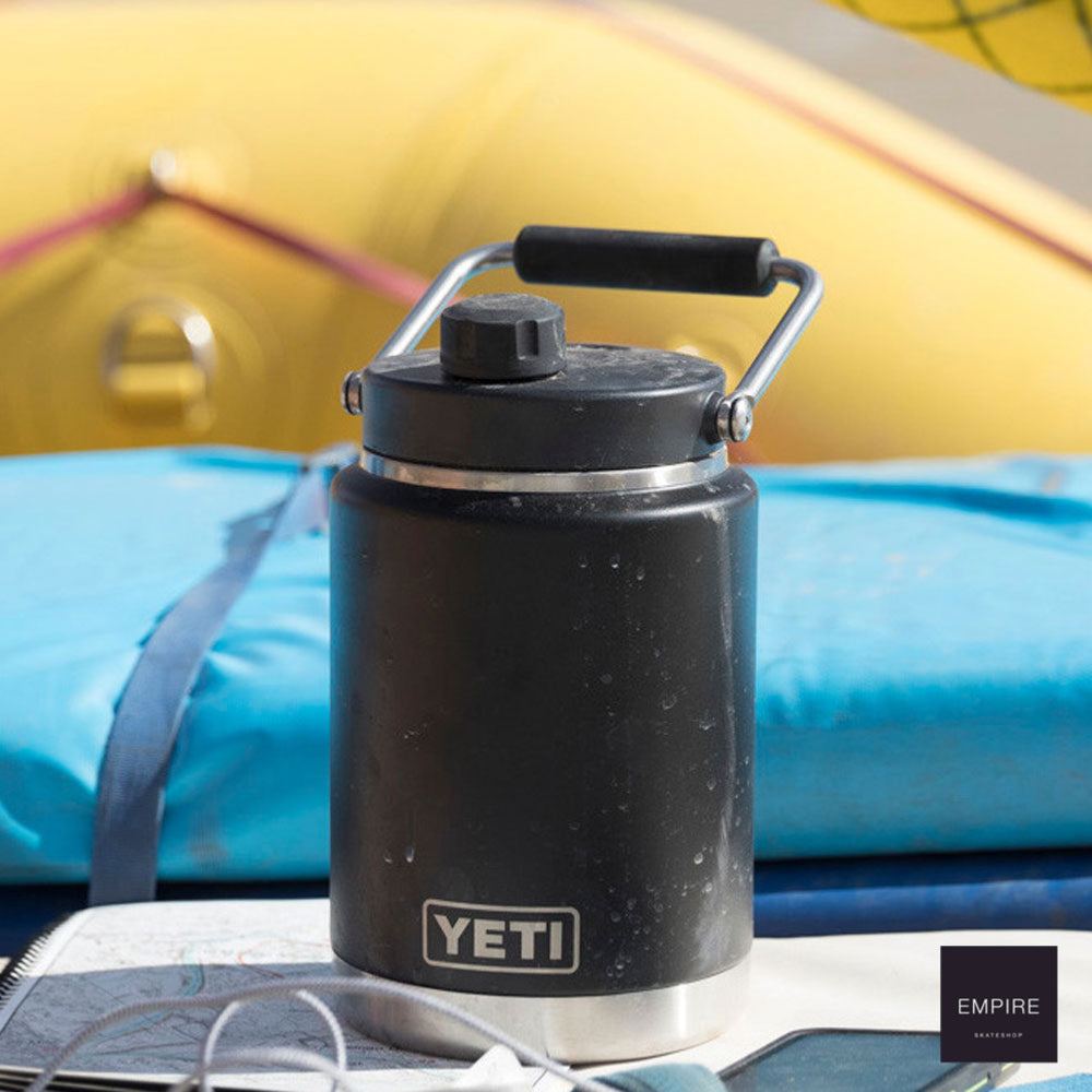 YETI CRUCHE RAMBLER 0.5 GALLON - Black