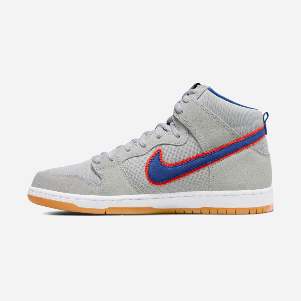 NIKE SB x MLB - DUNK HIGH PRM "METS" - Cloud Grey-Rush Blue