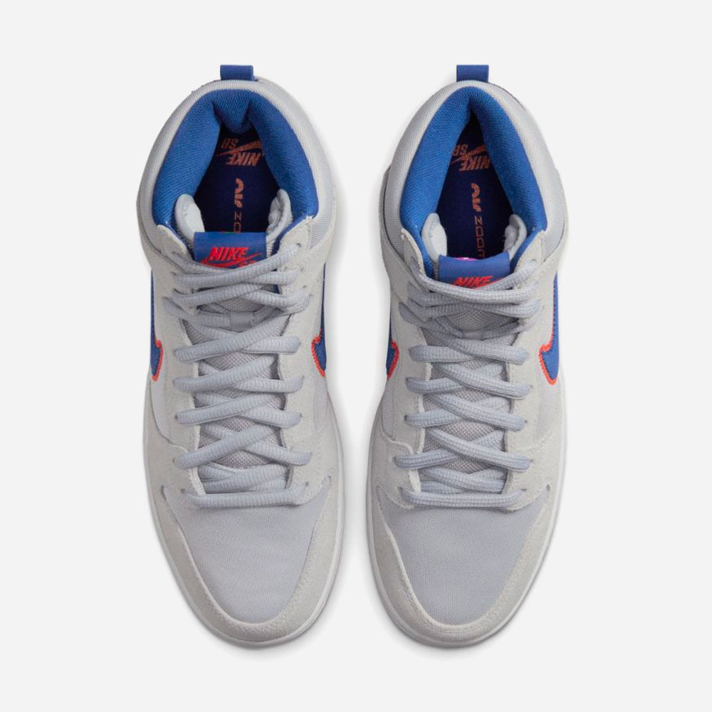 NIKE SB x MLB - DUNK HIGH PRM "METS" - Cloud Grey-Rush Blue
