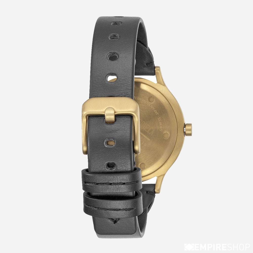 Nixon X watch Society Sala Leather - Gold Black