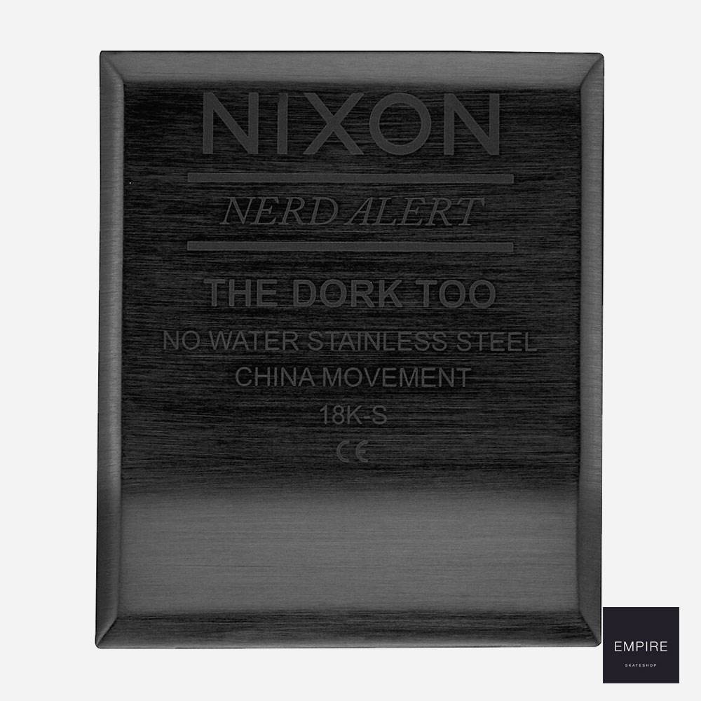 NIXON DORK TOO - All Black