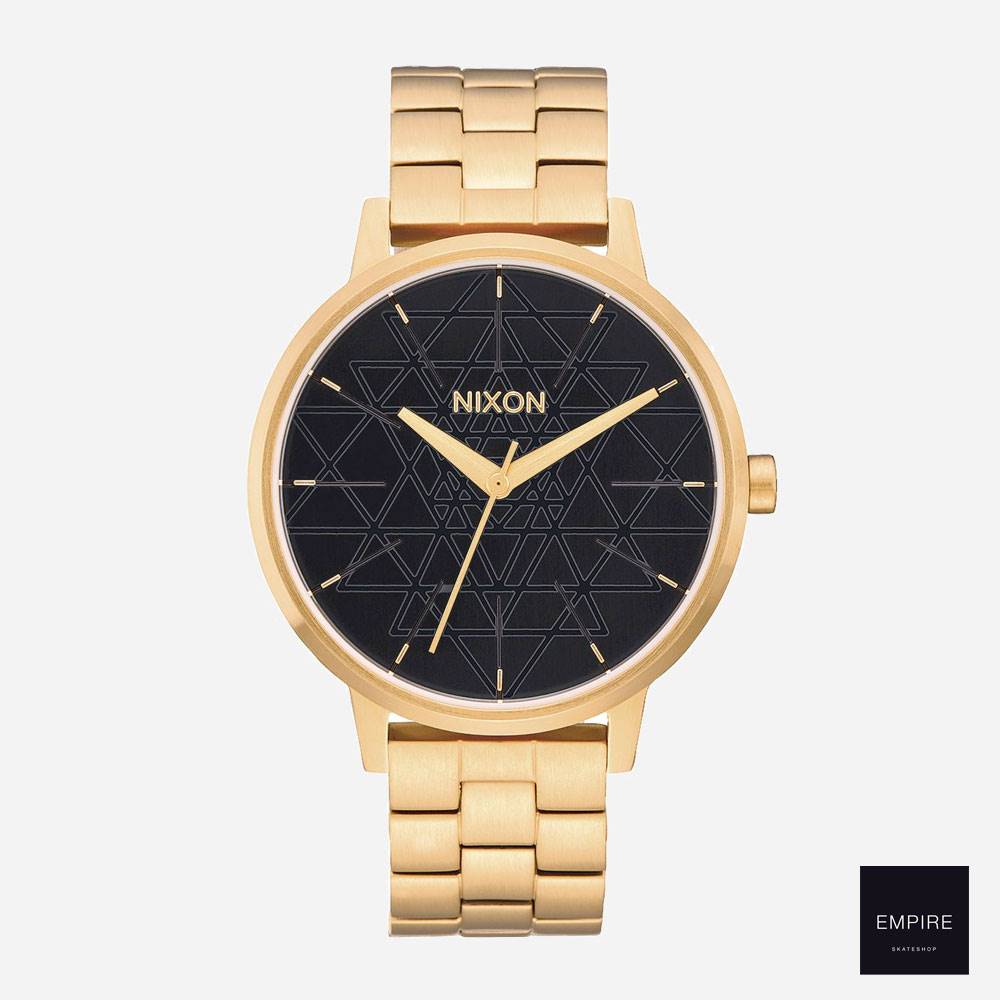 NIXON KENSINGTON - Gold Black Stamped