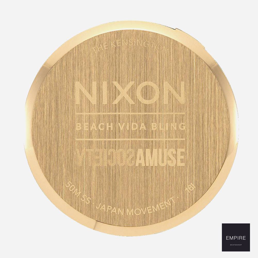 NIXON x AMUSE SOCIETY KENSINGTON - Light Gold Black