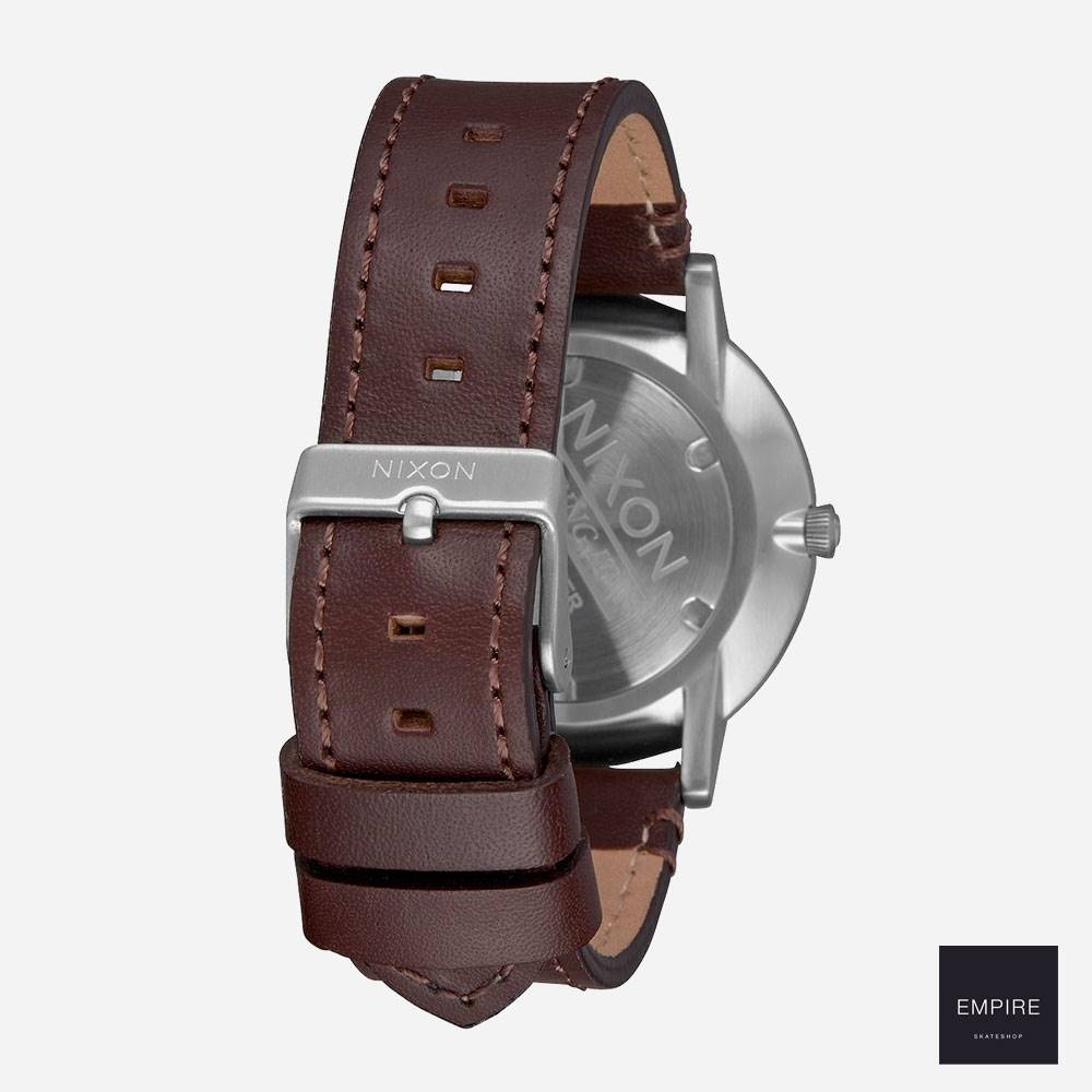 NIXON PORTER LEATHER - Navy Brown