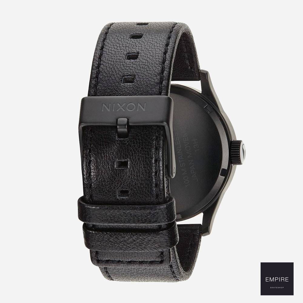 Nixon Sentry Leather - Black White