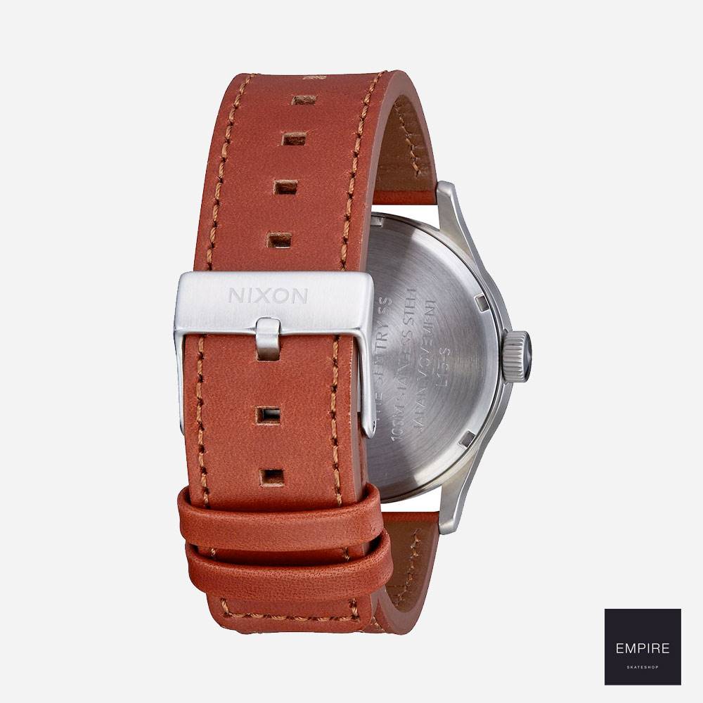 Nixon Sentry Leather - White Sunray Saddle