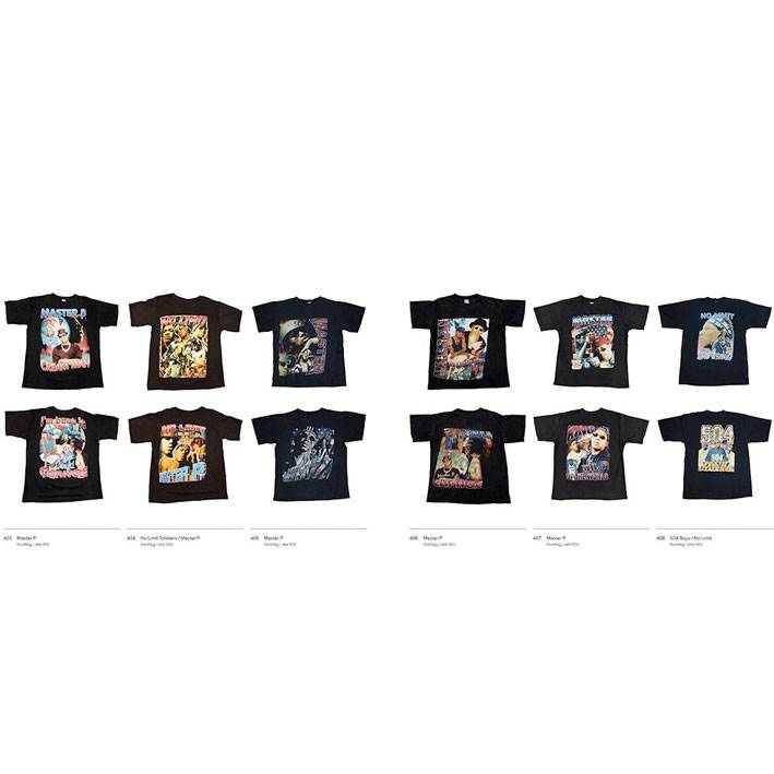 RAP TEES A COLLECTION OF HIP HOP T SHIRT 1980-1999