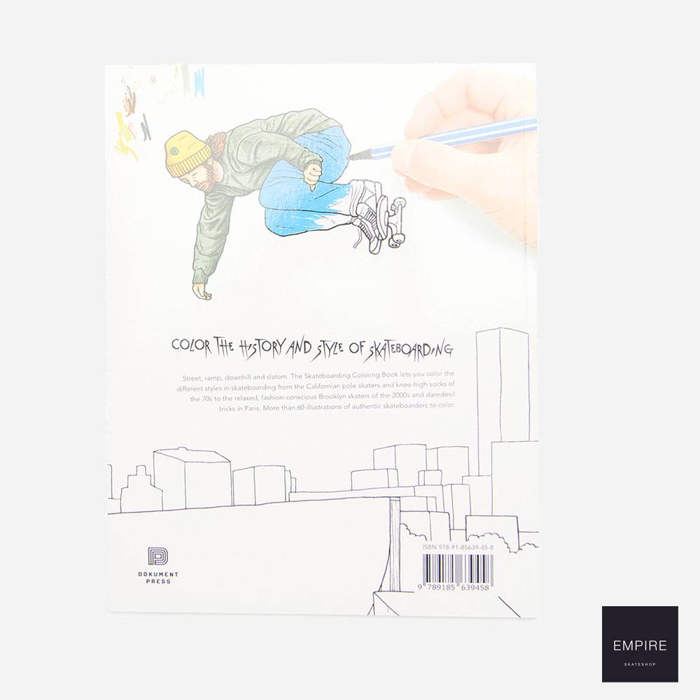 SKATEBOARDING COLORING BOOK