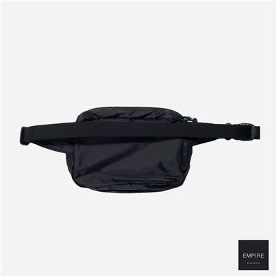 STUSSY LIGHT WEIGHT WAIST BAG - Black