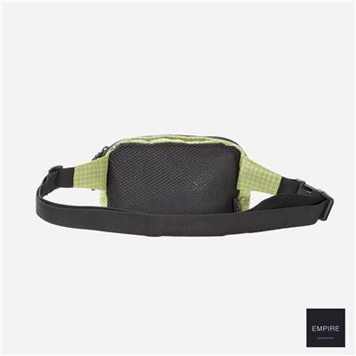 STUSSY RIPSTOP NYLON WAIST BAG - Lime Lime