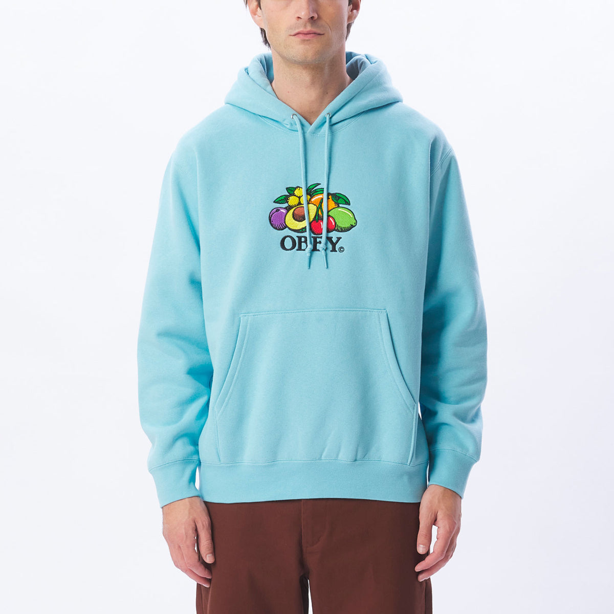 OBEY - BASKET HOOD - Sky Blue