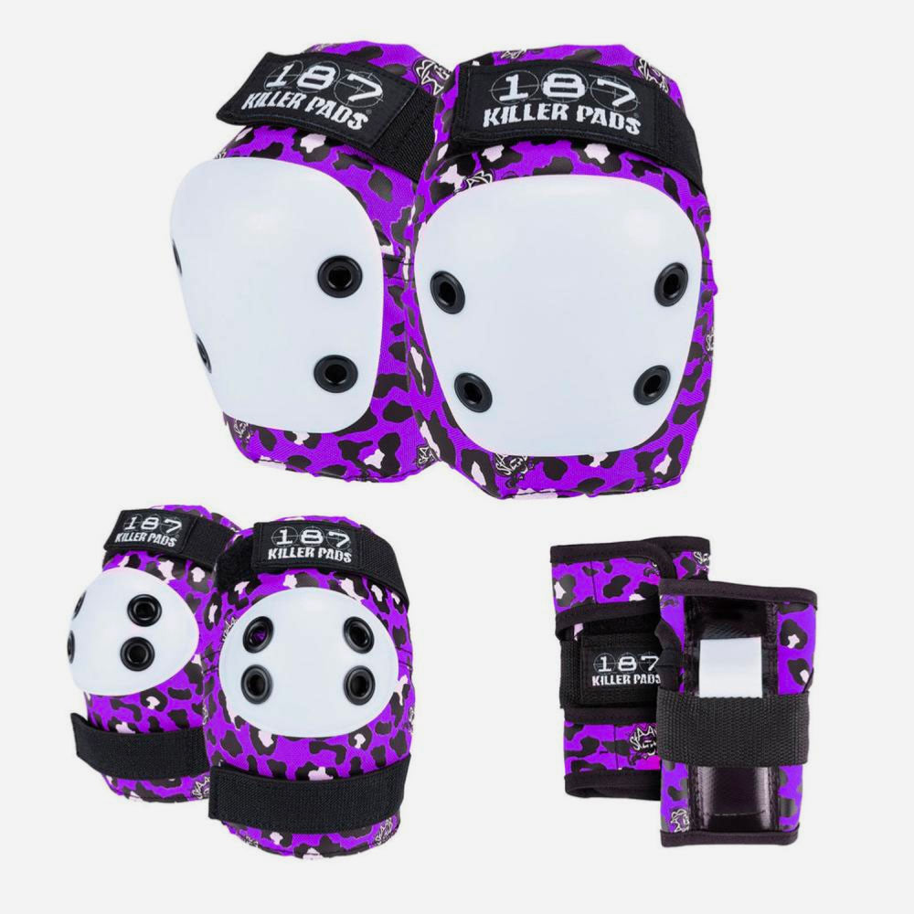 187 Killer Pads - Jr. Six Pack Set Staab - Purple