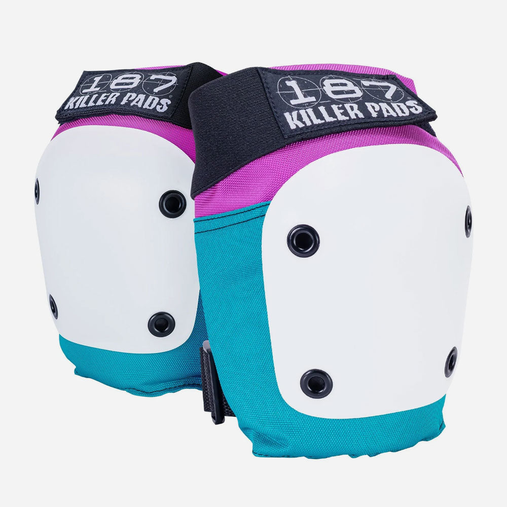 187 Killer Pads - Adult Six Pack Set - Pink - Teal