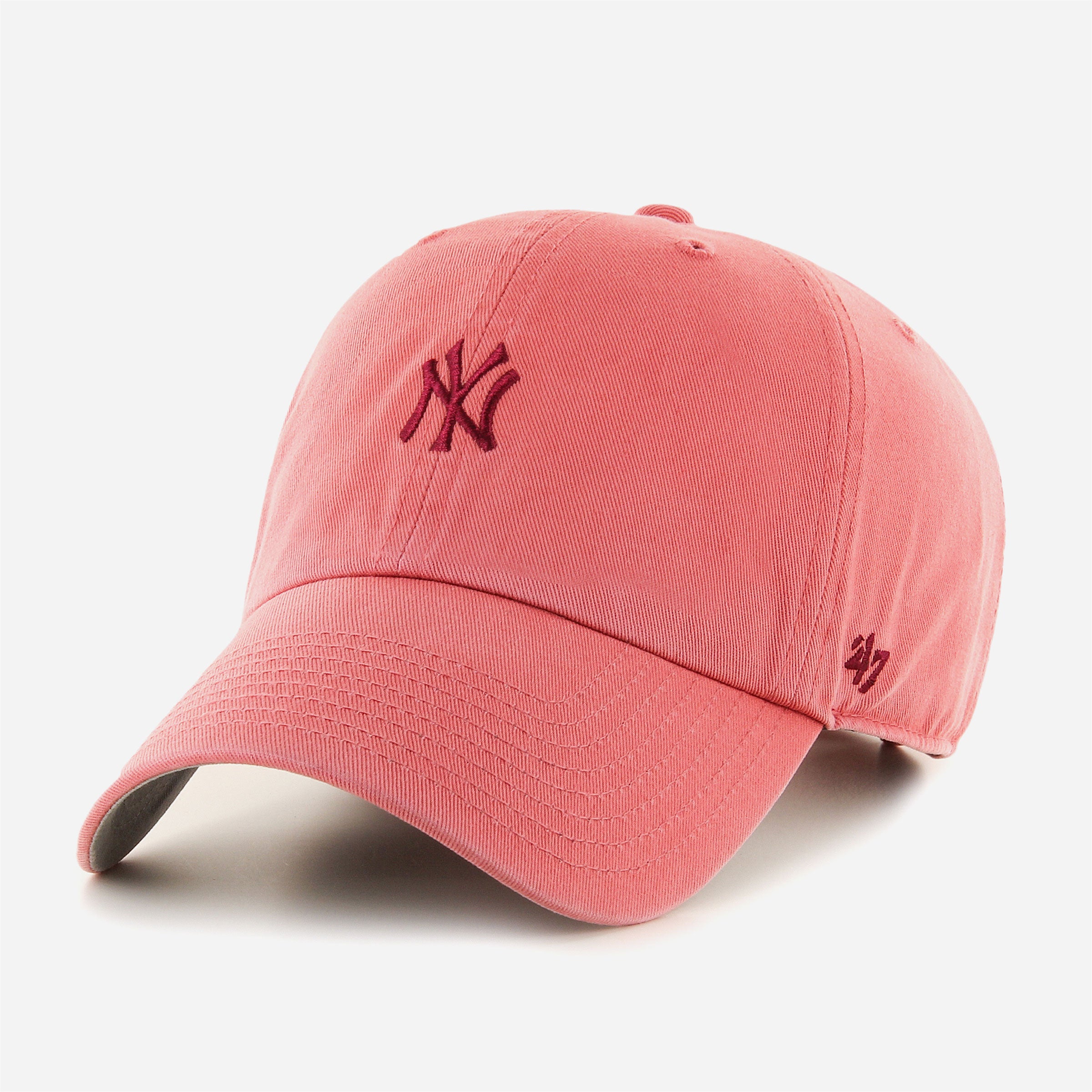47 - MLB New York Yankees Base Runner Clean Up Cap - Island Red