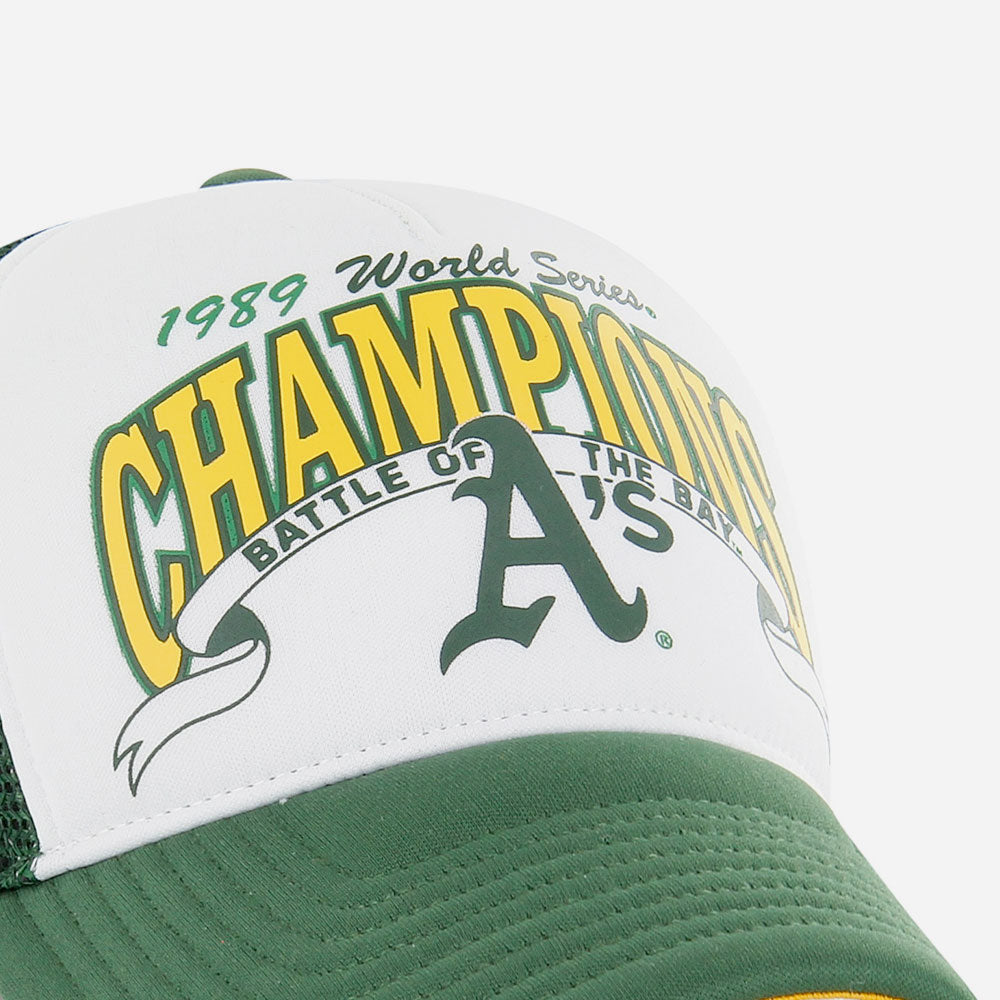 47 - MLB Oakland Athletics Foam Champ Offside Cap - Dark Green