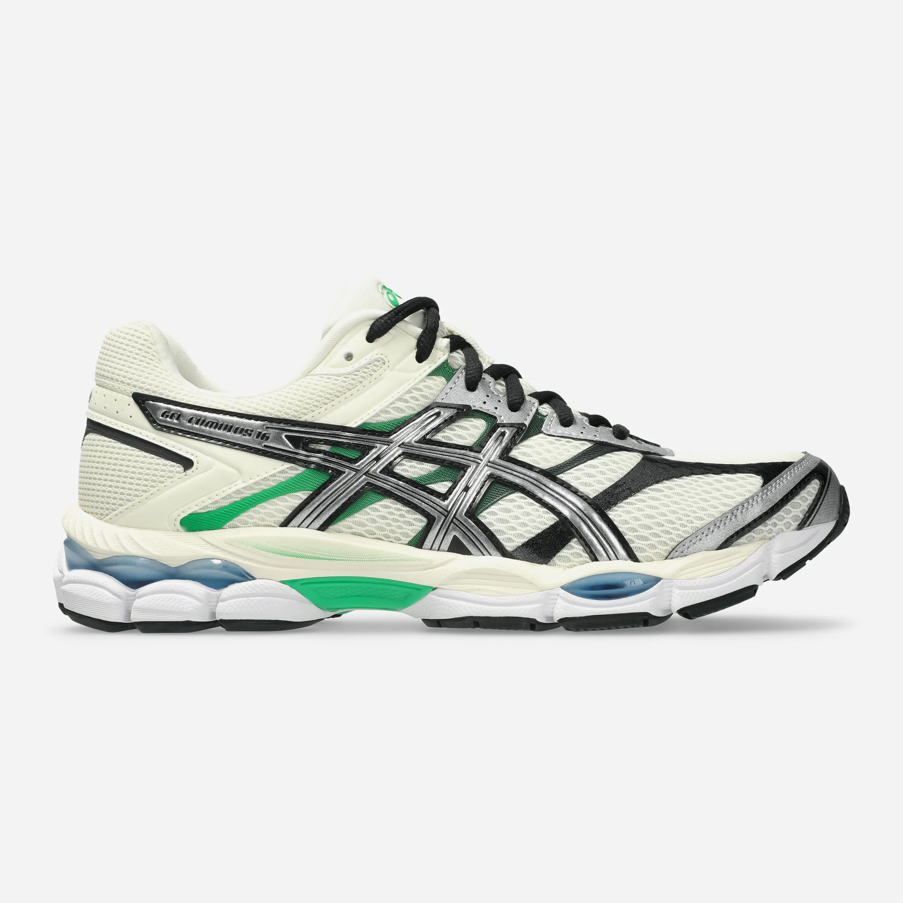 ASICS GEL Cumulus 16 Ivory Pure Silver side view