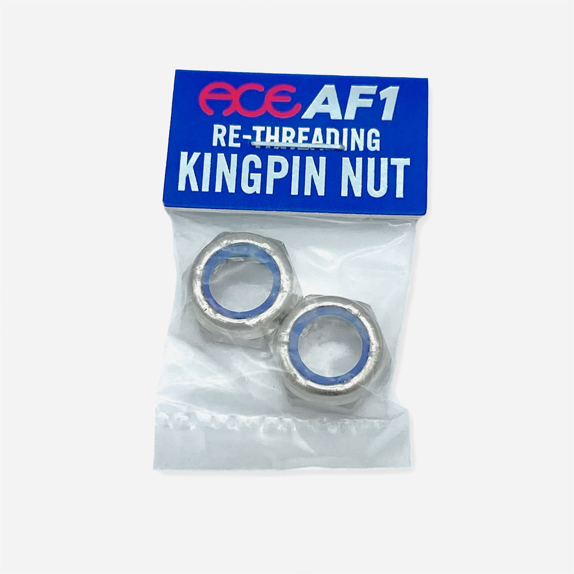 Ace Trucks - AF1 Re -Threading Kingpin Nuts (Pack of 2)