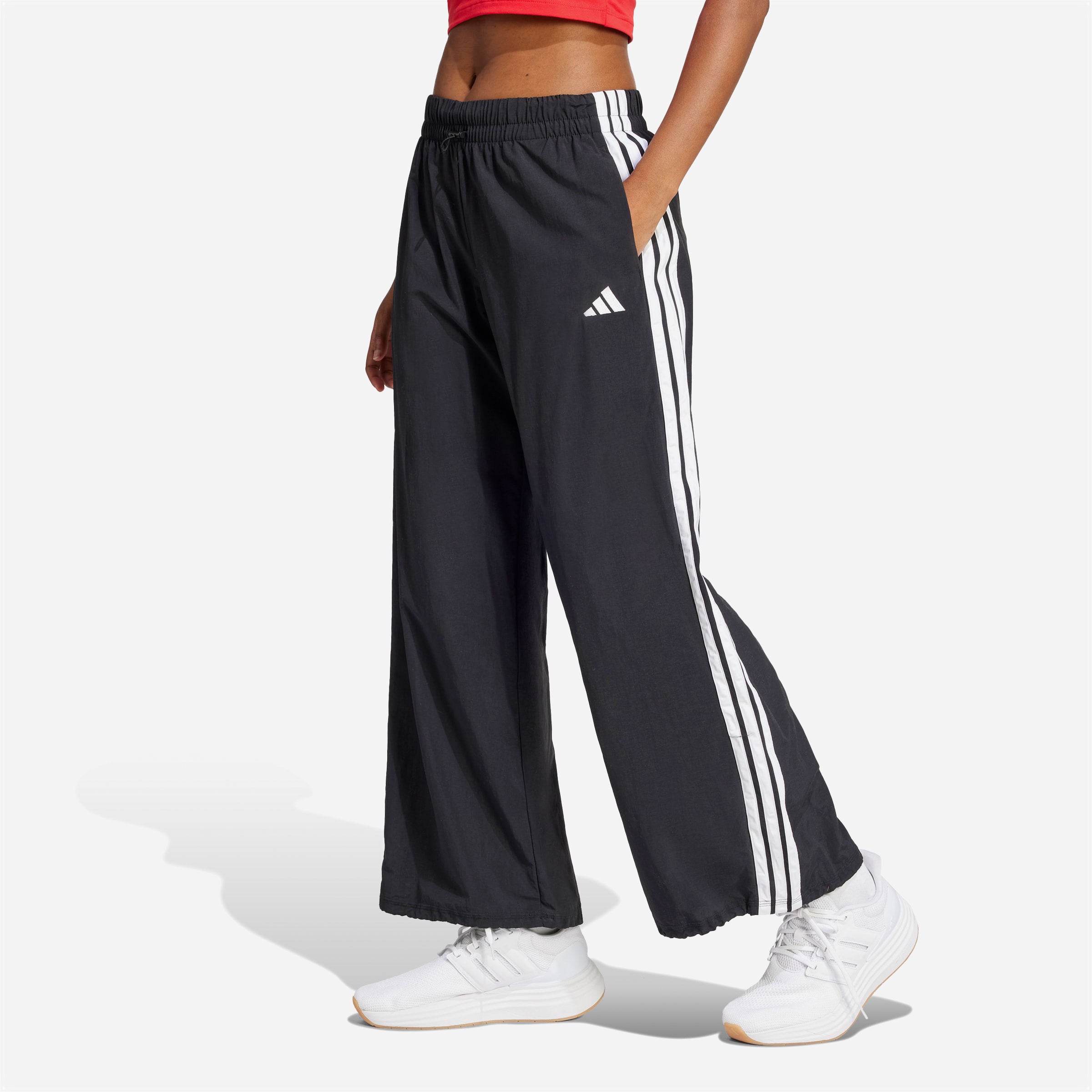 Adidas - 3 Stripes Woven Pant - Black / White