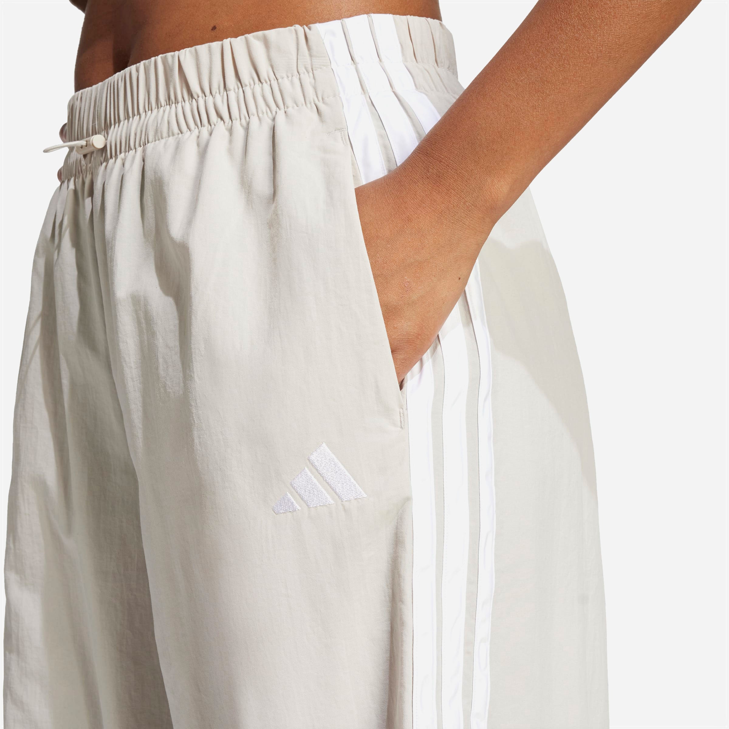 Adidas - 3 Stripes Woven Pant - Wonder Alumina / White