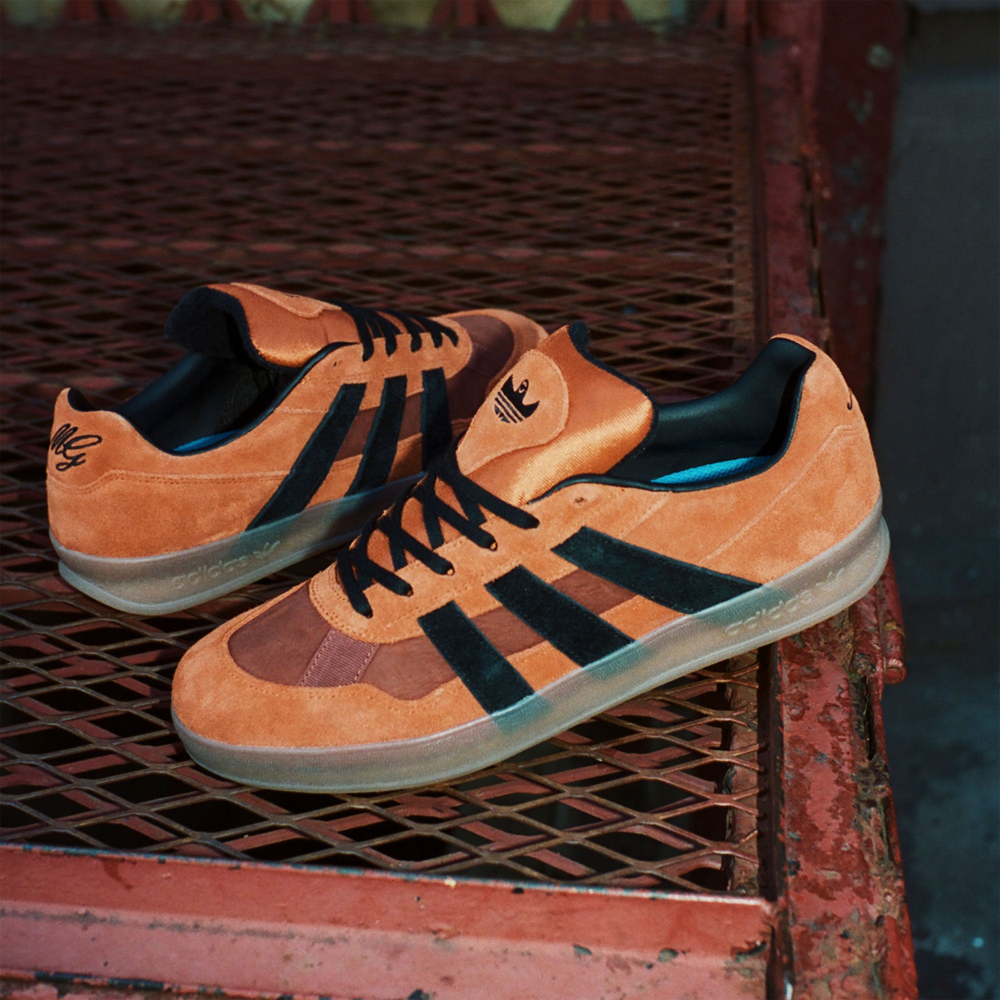 Adidas Skateboarding - Gonz Aloha Super - Fox Red / Core Black / Burnt Sienna