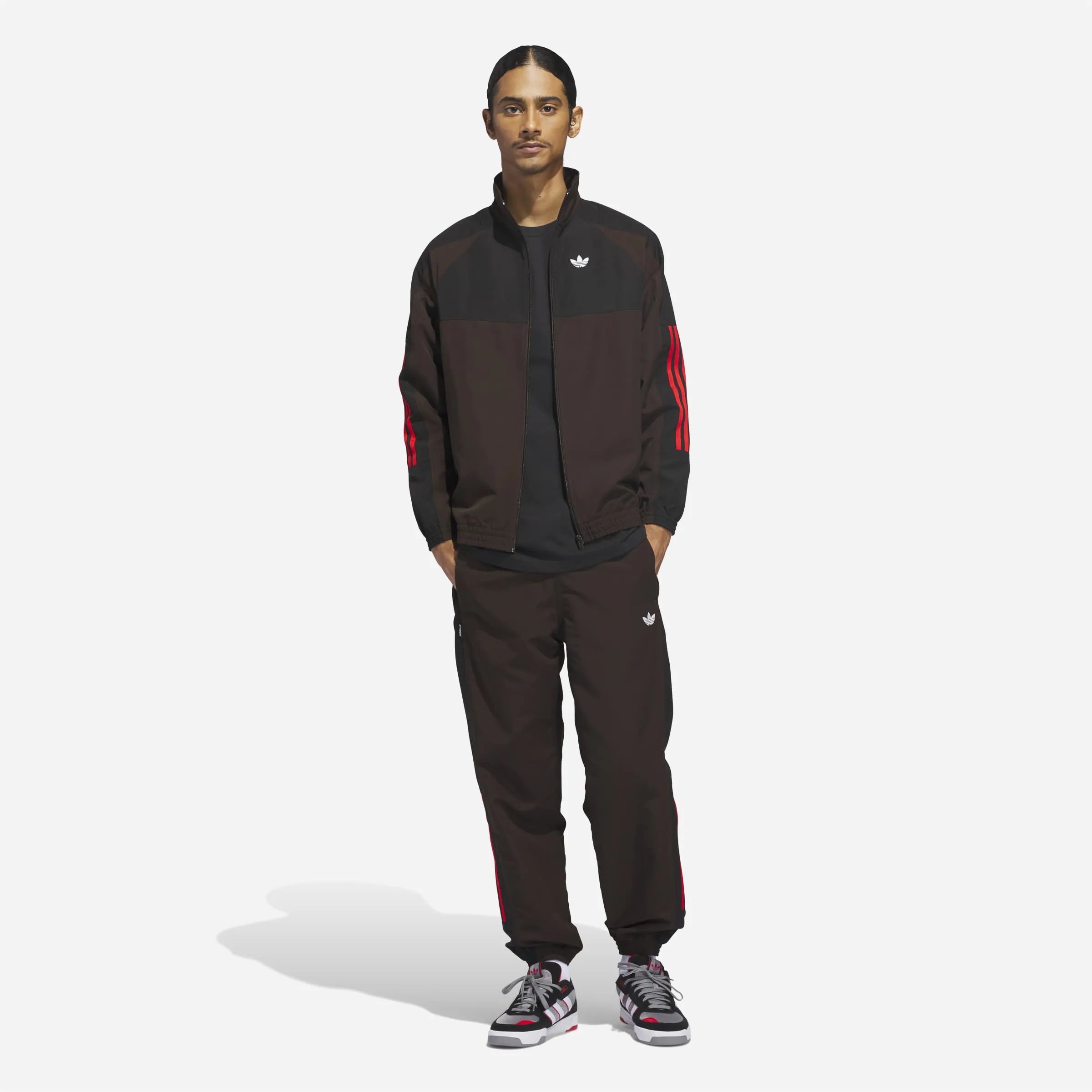 Adidas - Gatsele Track Jacket - Aurora Coffee / White / Black