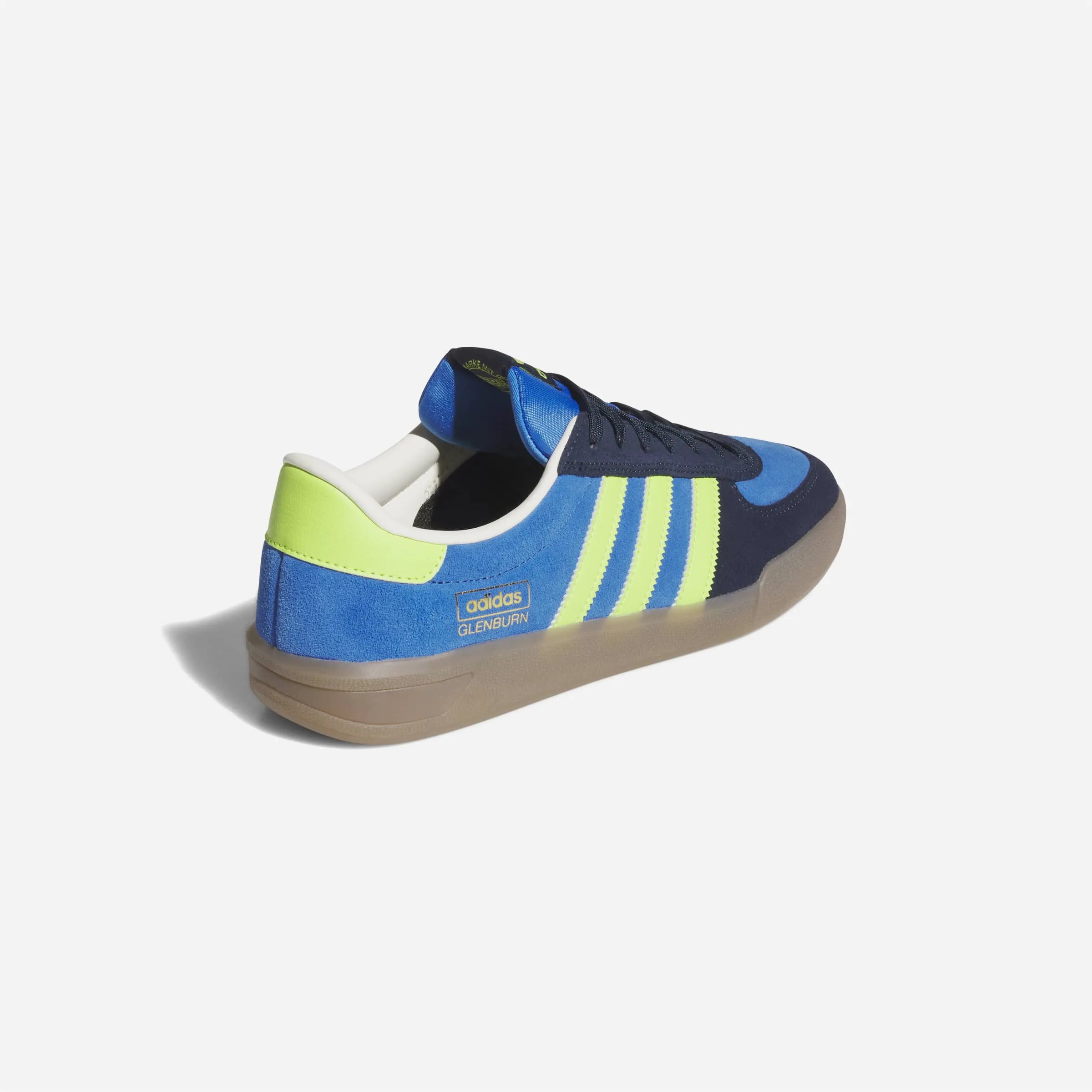 Chaussures Adidas Skateboarding Glenburn - Bright Royal / Solar Slime