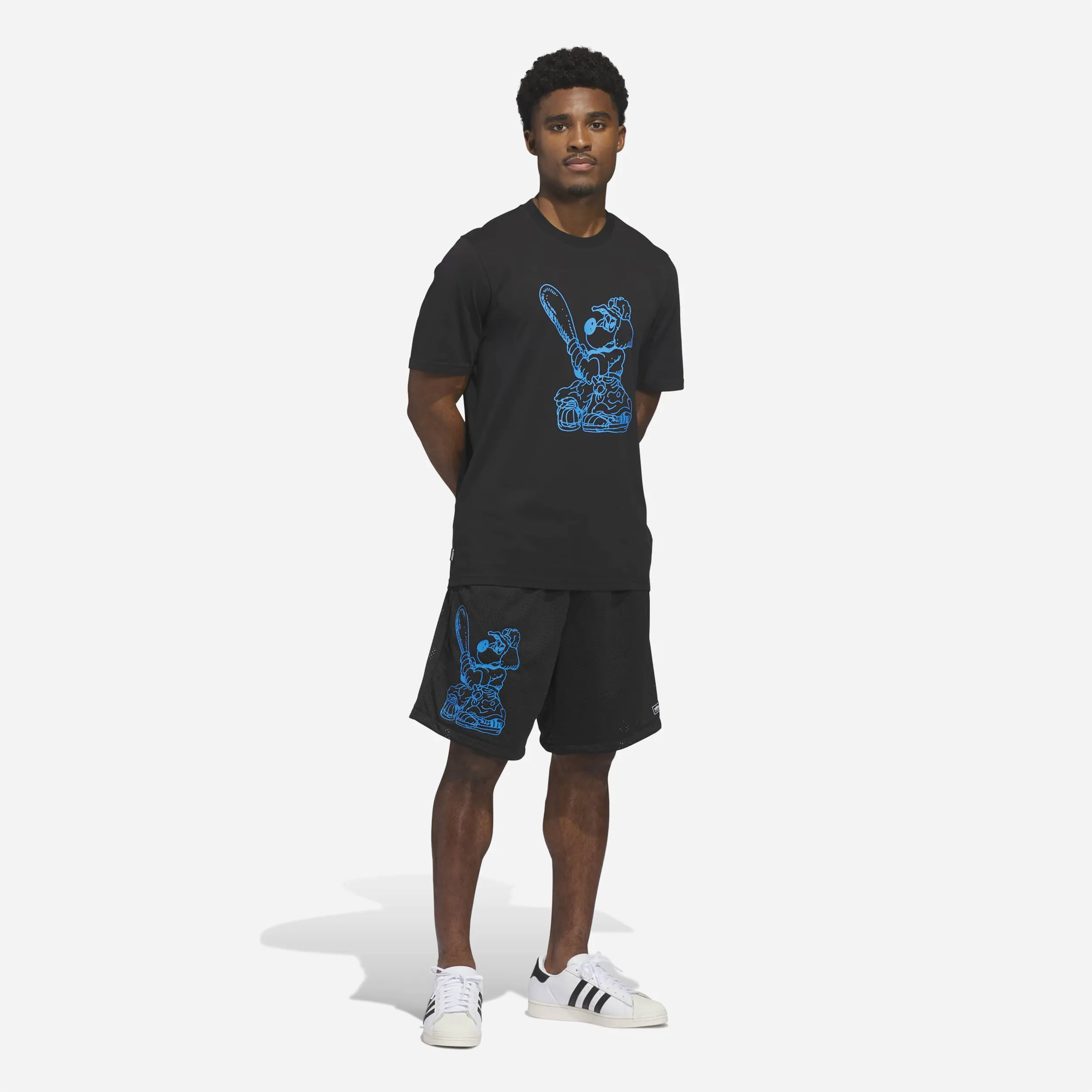 Adidas Skateboarding x Kogancult Bball Shorts Noir