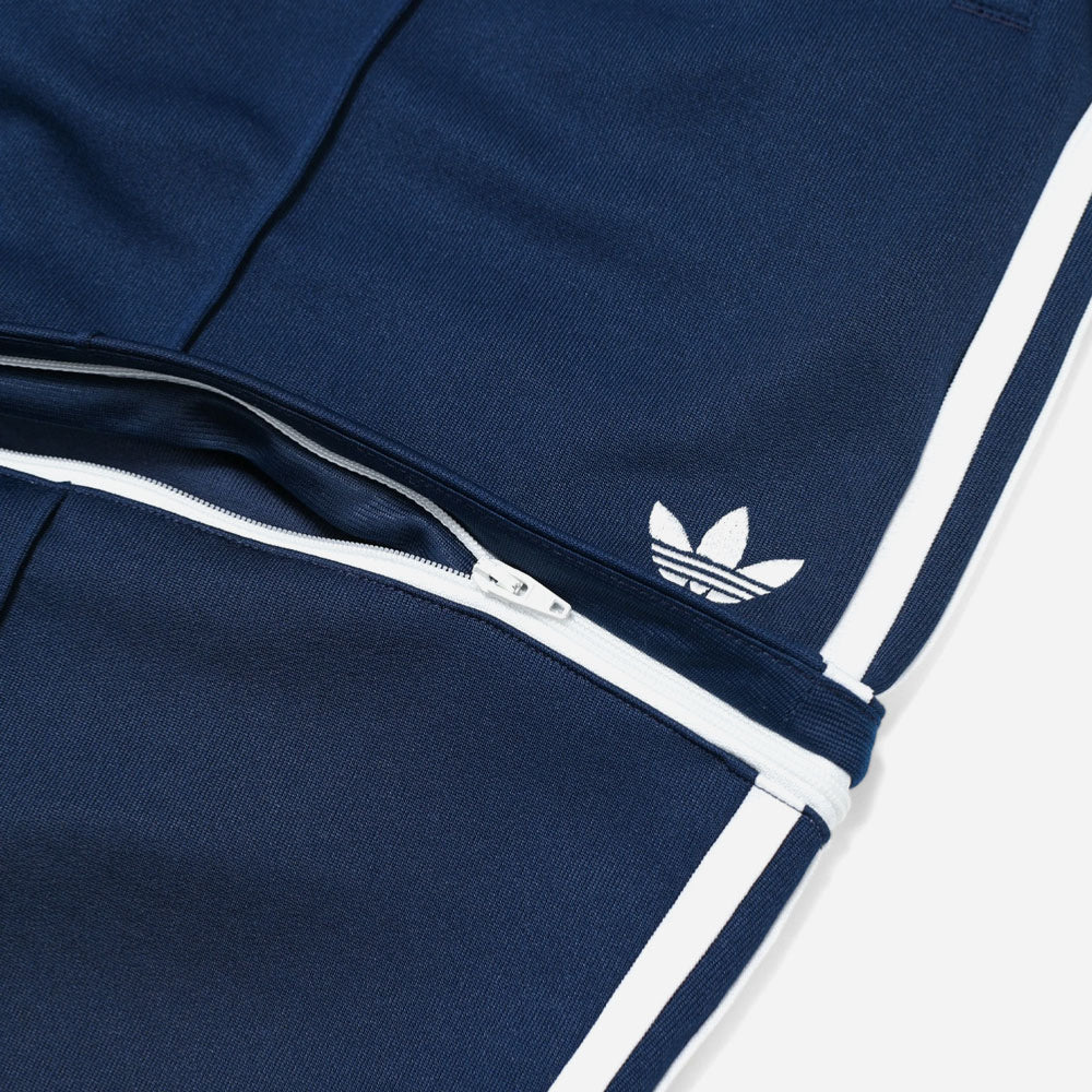 Adidas Skateboarding X Pop Trading - Beckenbauer Track Pants - Collegiate Navy - Chalk White
