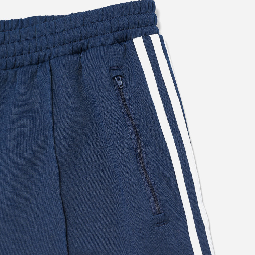 Adidas Skateboarding X Pop Trading - Beckenbauer Track Pants - Collegiate Navy - Chalk White