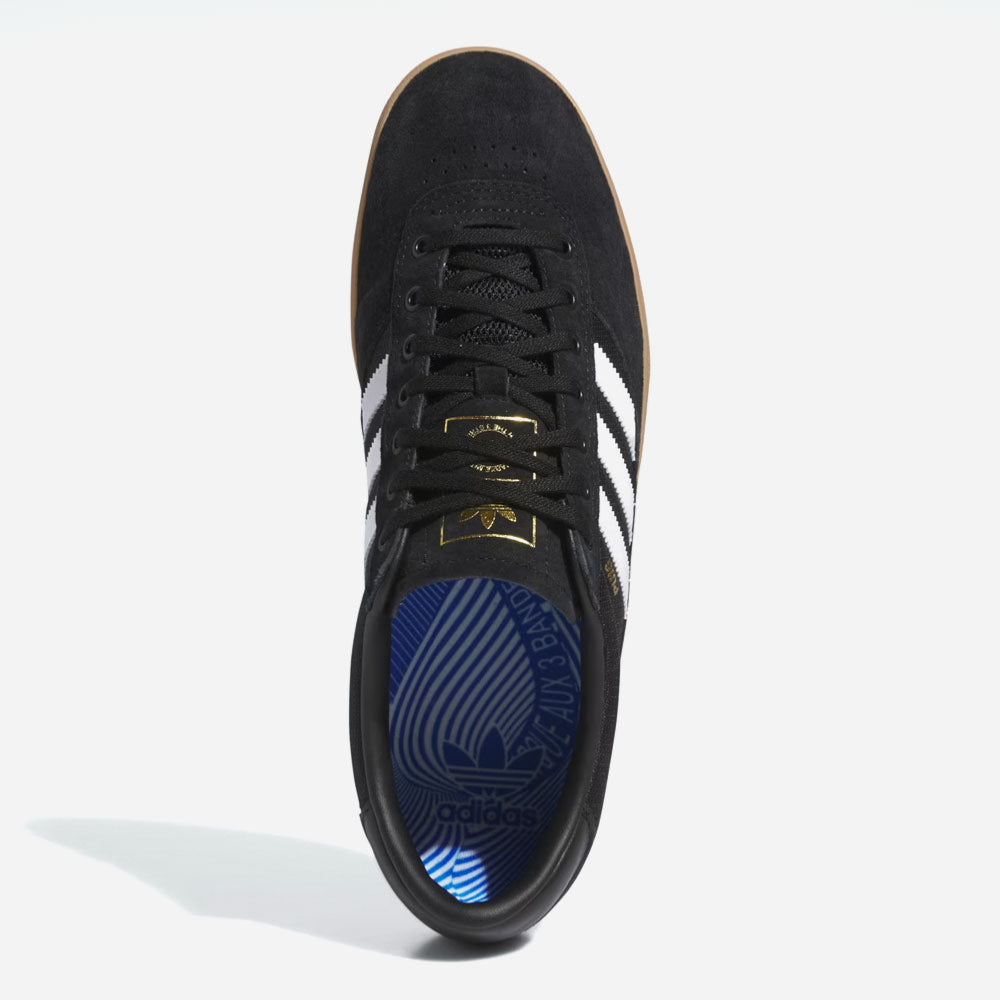 Adidas Skateboarding - Puig Indoor - Core Black - Cloud White - Gold Metallic