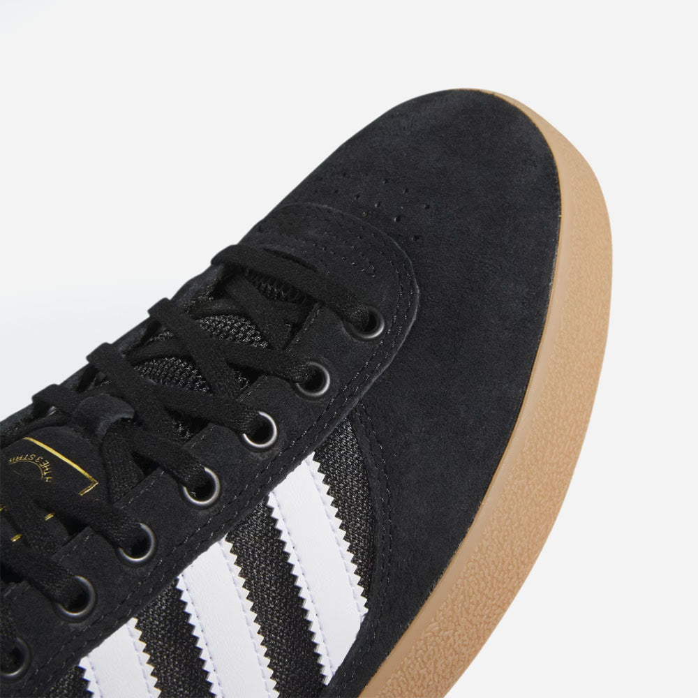 Adidas Skateboarding - Puig Indoor - Core Black - Cloud White - Gold Metallic