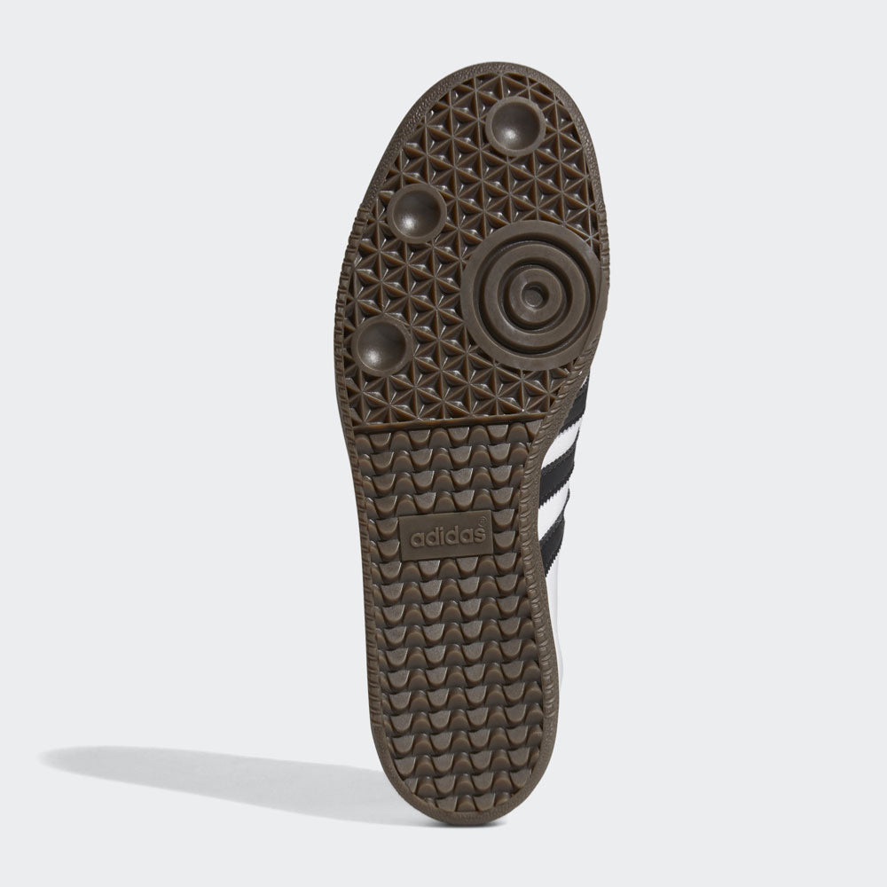Adidas Skateboarding - Samba Adv - White Core Black Gum