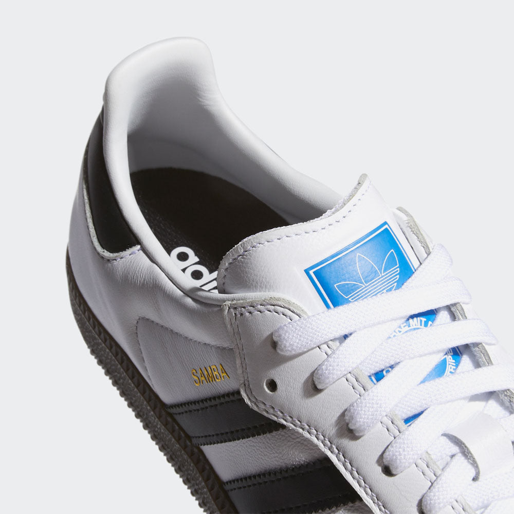 Adidas Skateboarding - Samba Adv - White Core Black Gum