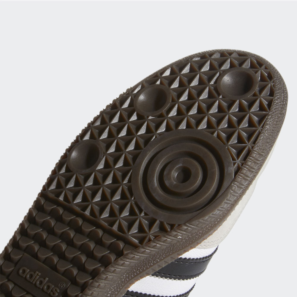 Adidas Skateboarding - Samba Adv - White Core Black Gum