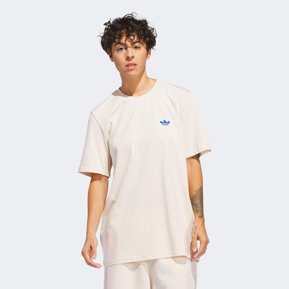 Adidas Skateboarding - Shmoofoil Fthr Tee - Wonder White Roy