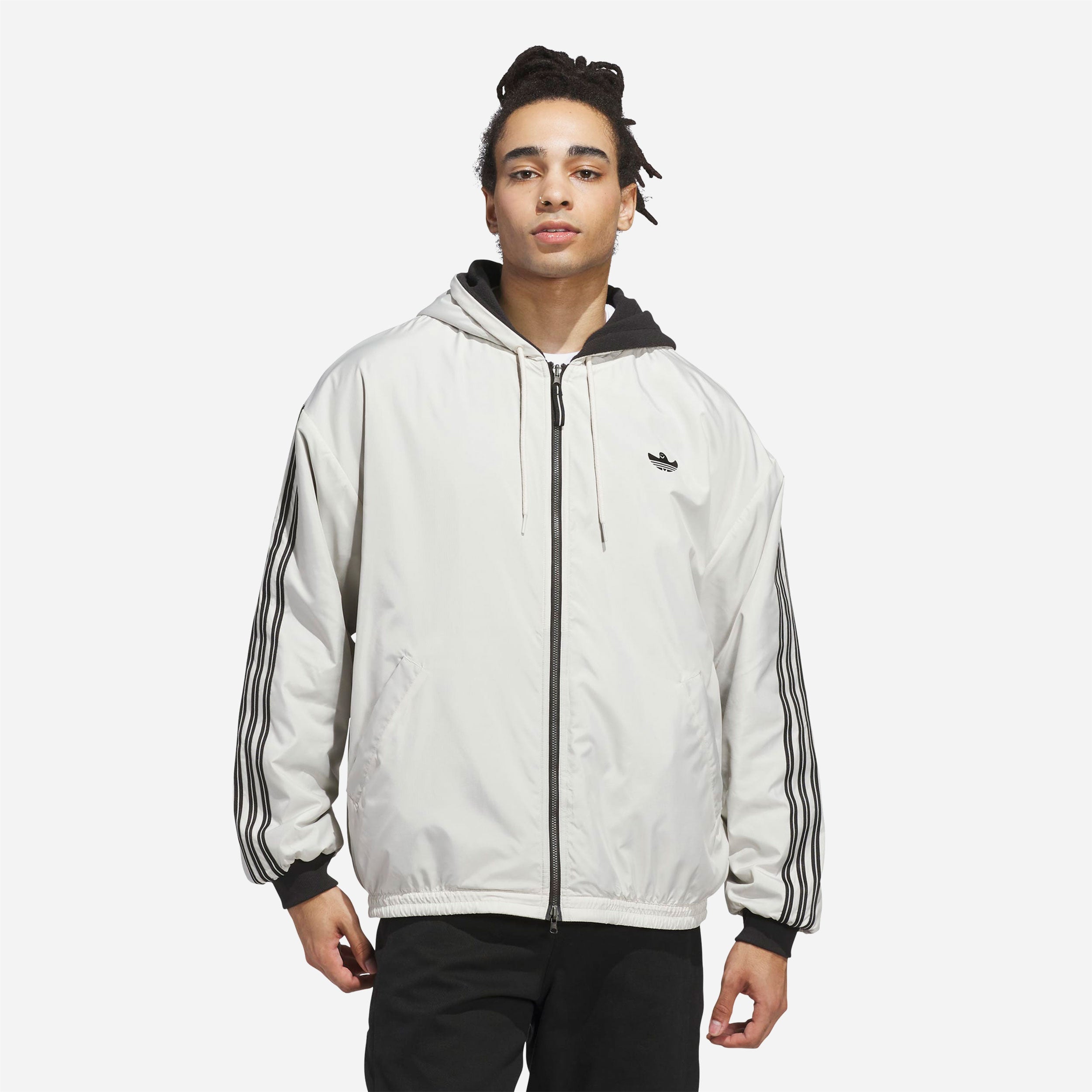 Adidas - Shmoofoil Reversible Warmup Jacket - Alumina / Black