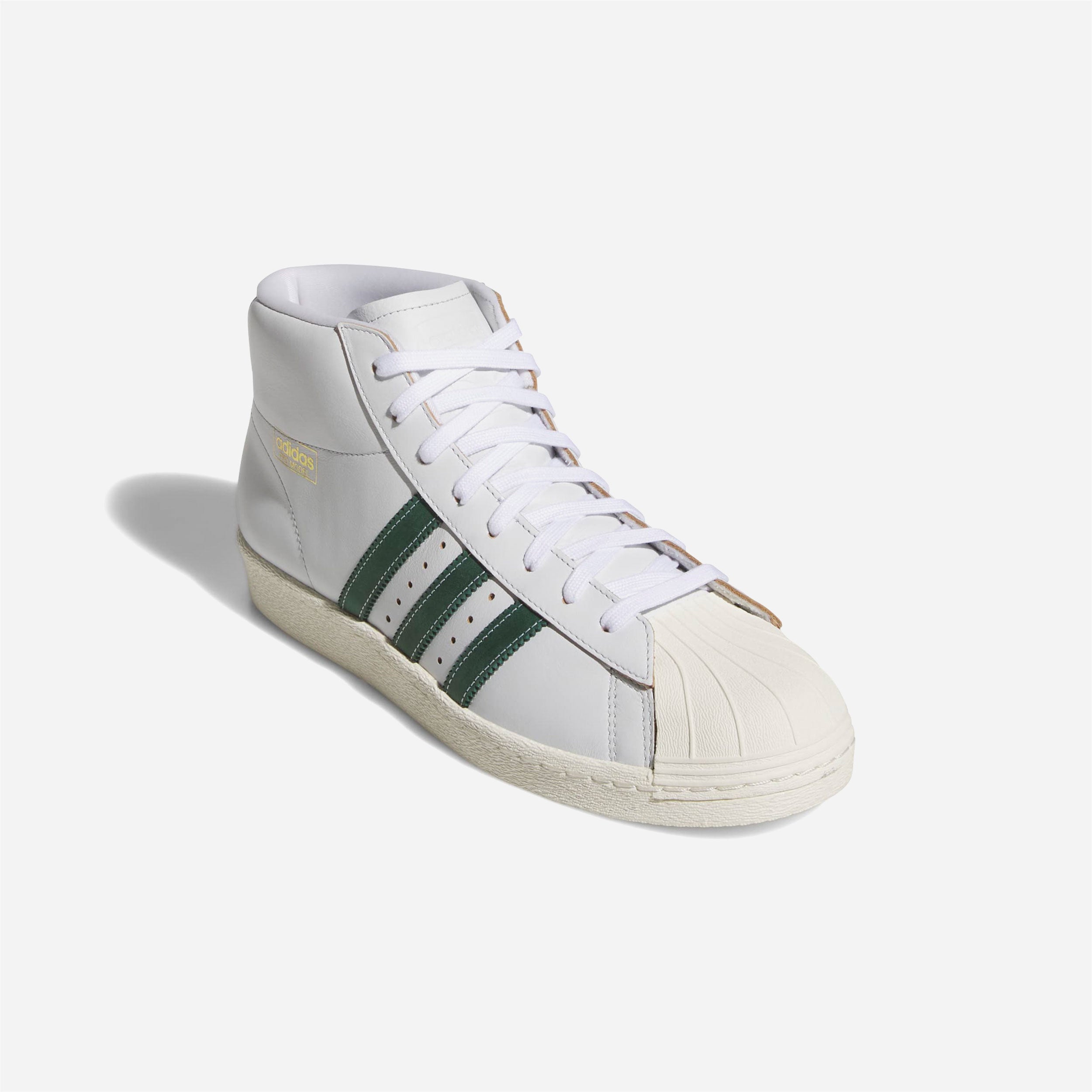 Adidas Skateboarding - Pro Model 80 ADV - Crystal White / Collegiate Green / Off White