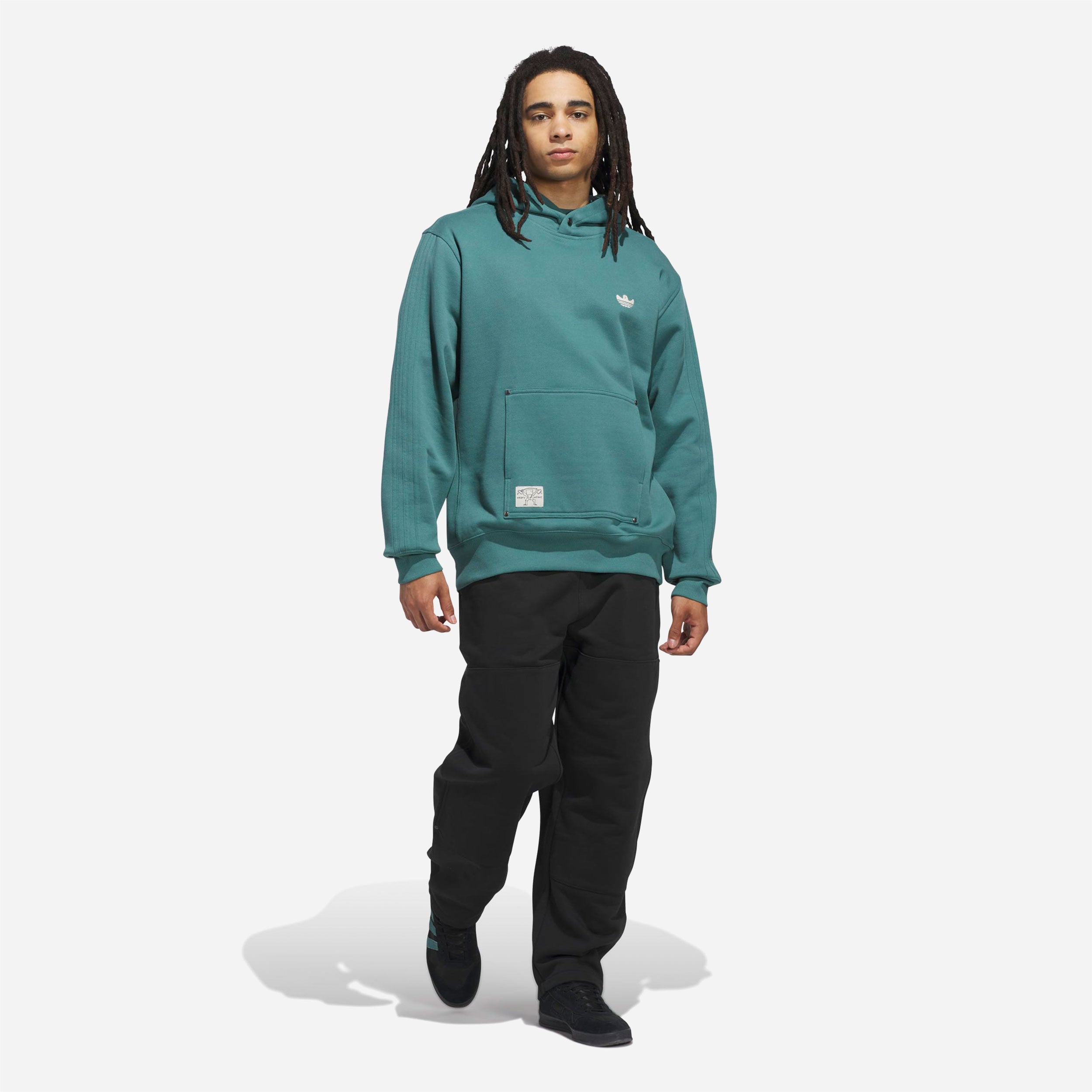 Adidas Skateboarding - Shmoofoil Heavyweight Hoodie - Preloved Teal