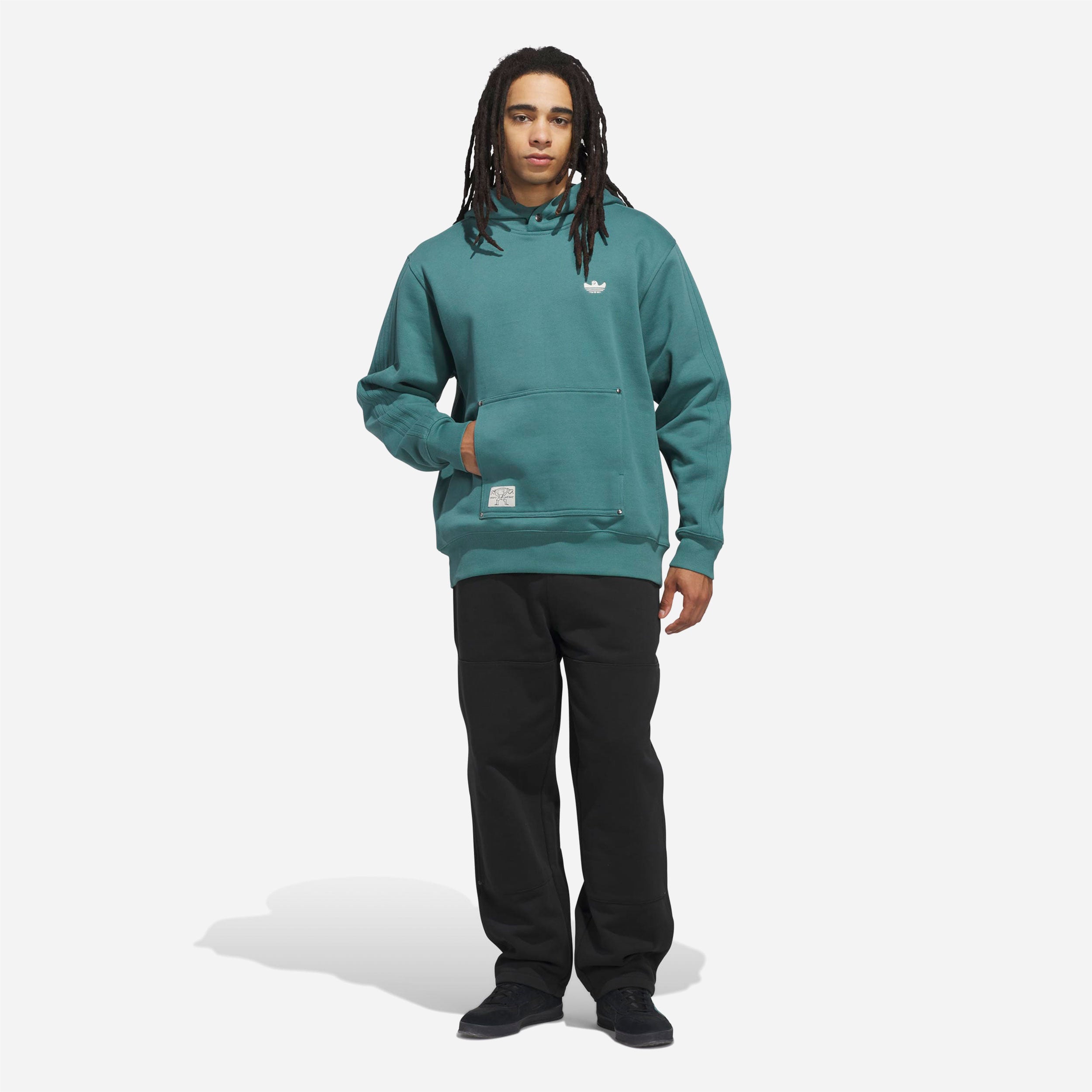 Adidas Skateboarding - Shmoofoil Heavyweight Hoodie - Preloved Teal