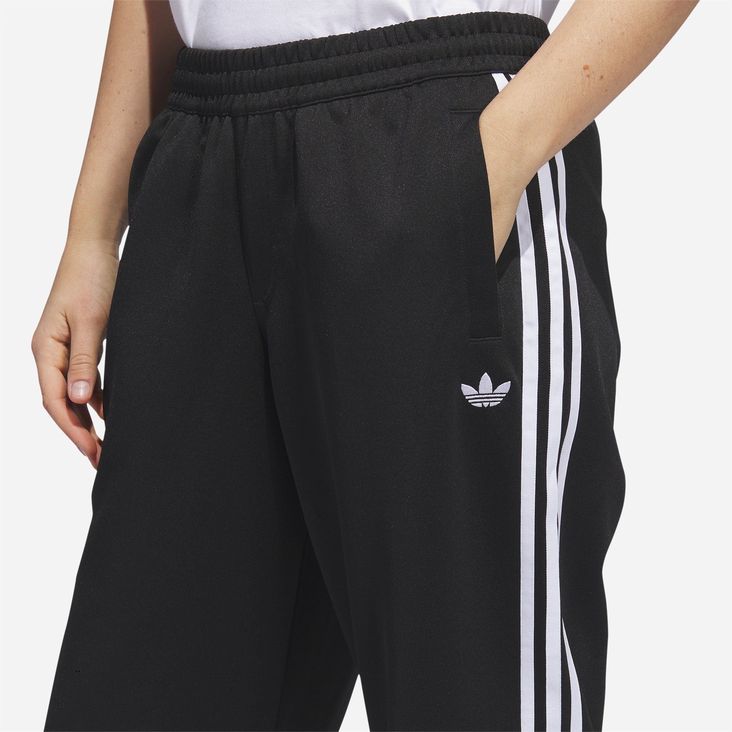 Adidas Skateboarding - Superfire Track Pant - Black / White
