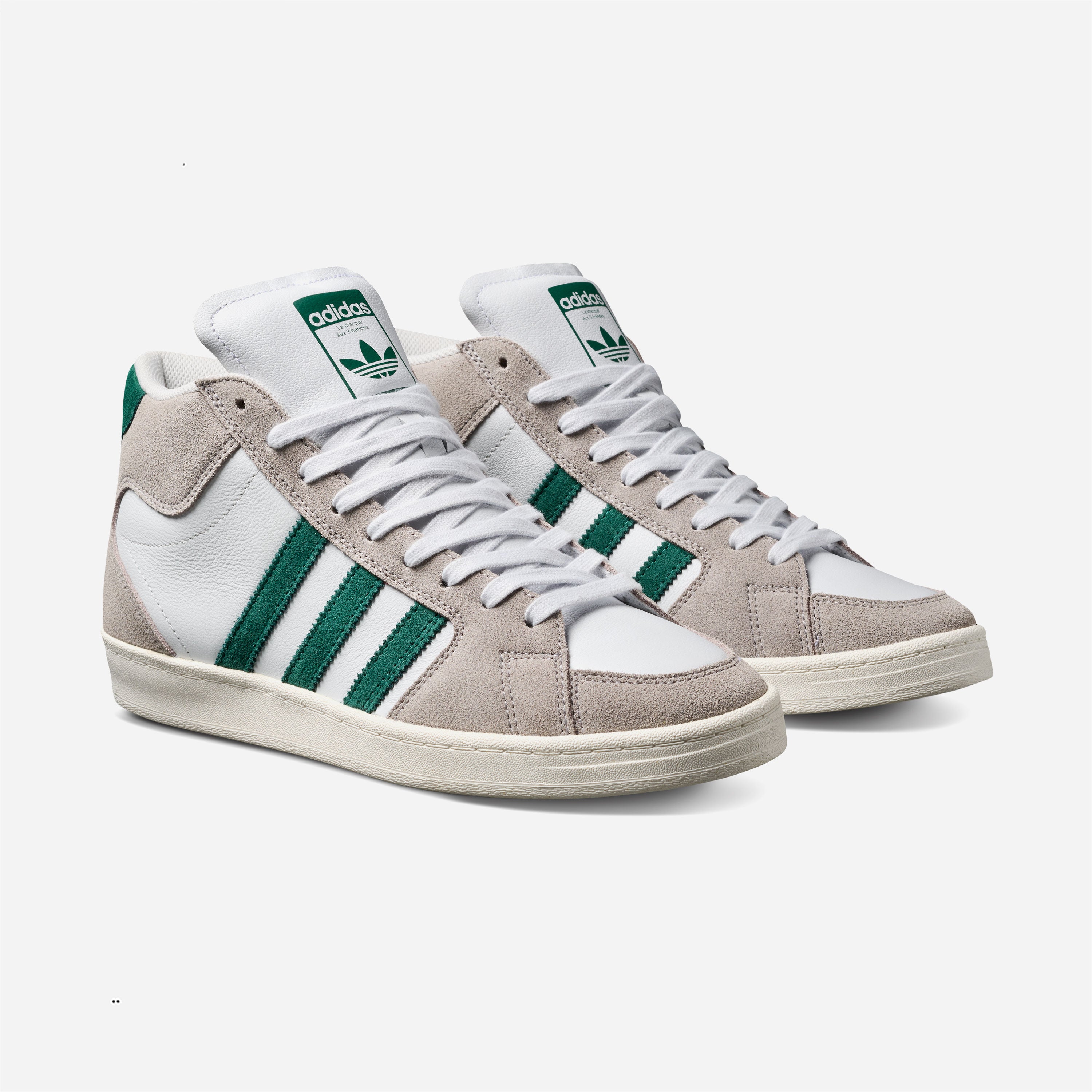 Adidas Skateboarding - Superskate - Clear Granite / Collegiate Green / Crystal White