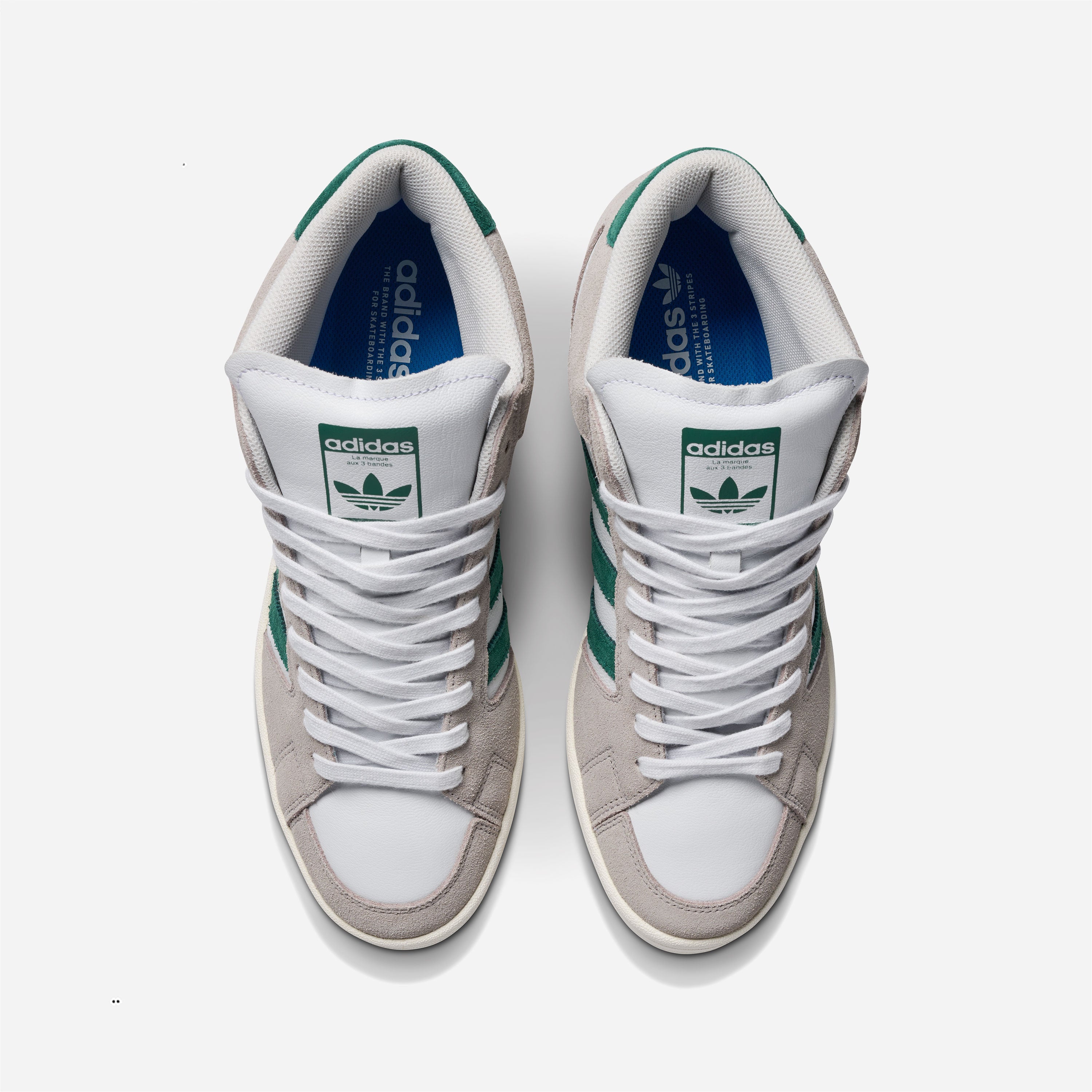 Adidas Skateboarding - Superskate - Clear Granite / Collegiate Green / Crystal White