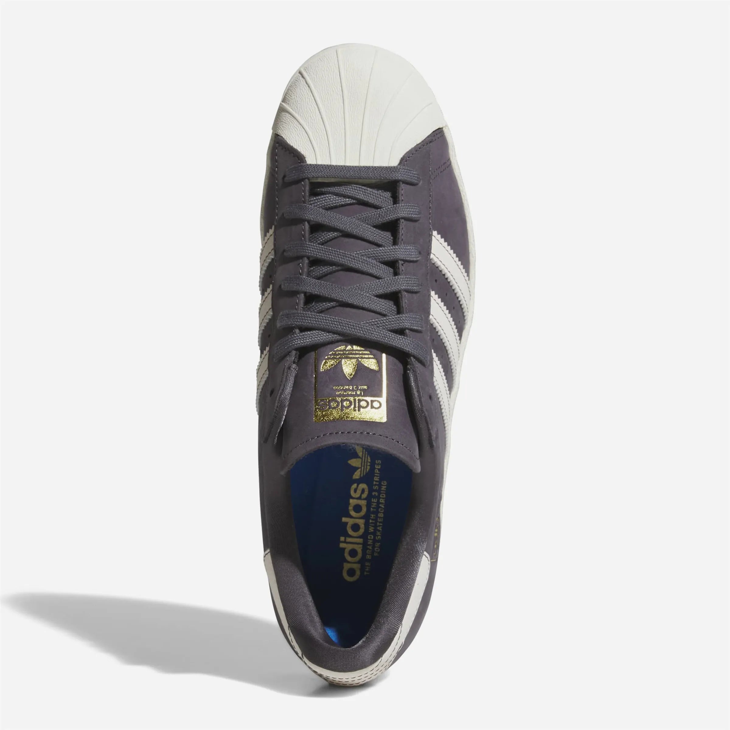 Chaussures Adidas Skateboarding Superstar 80 ADV - Aurora Onix