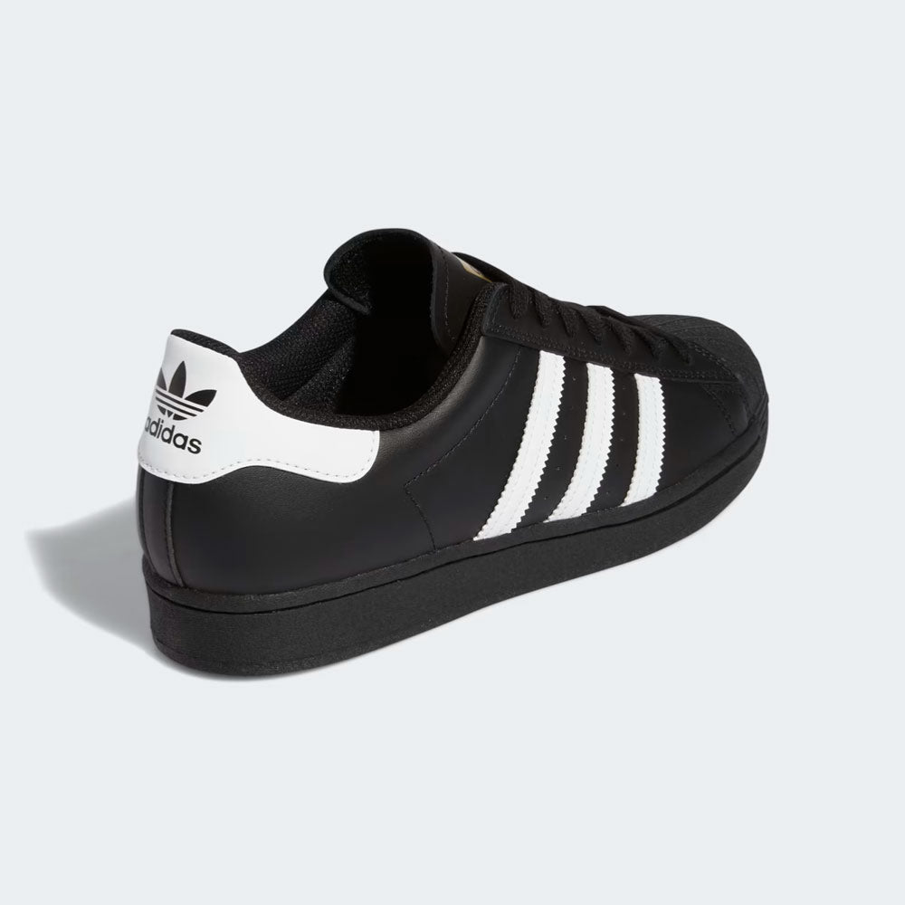 ADIDAS SKATEBOARDING  - SUPERSTAR ADV  - Core Black - Cloud White - Cloud White