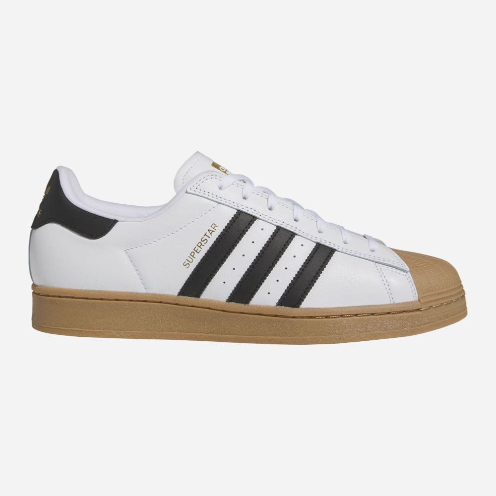 adidas Superstar ADV Skate Shoes - White/Core Black/Gum adidas Superstar ADV Skate Shoes - White/Core Black/Gum