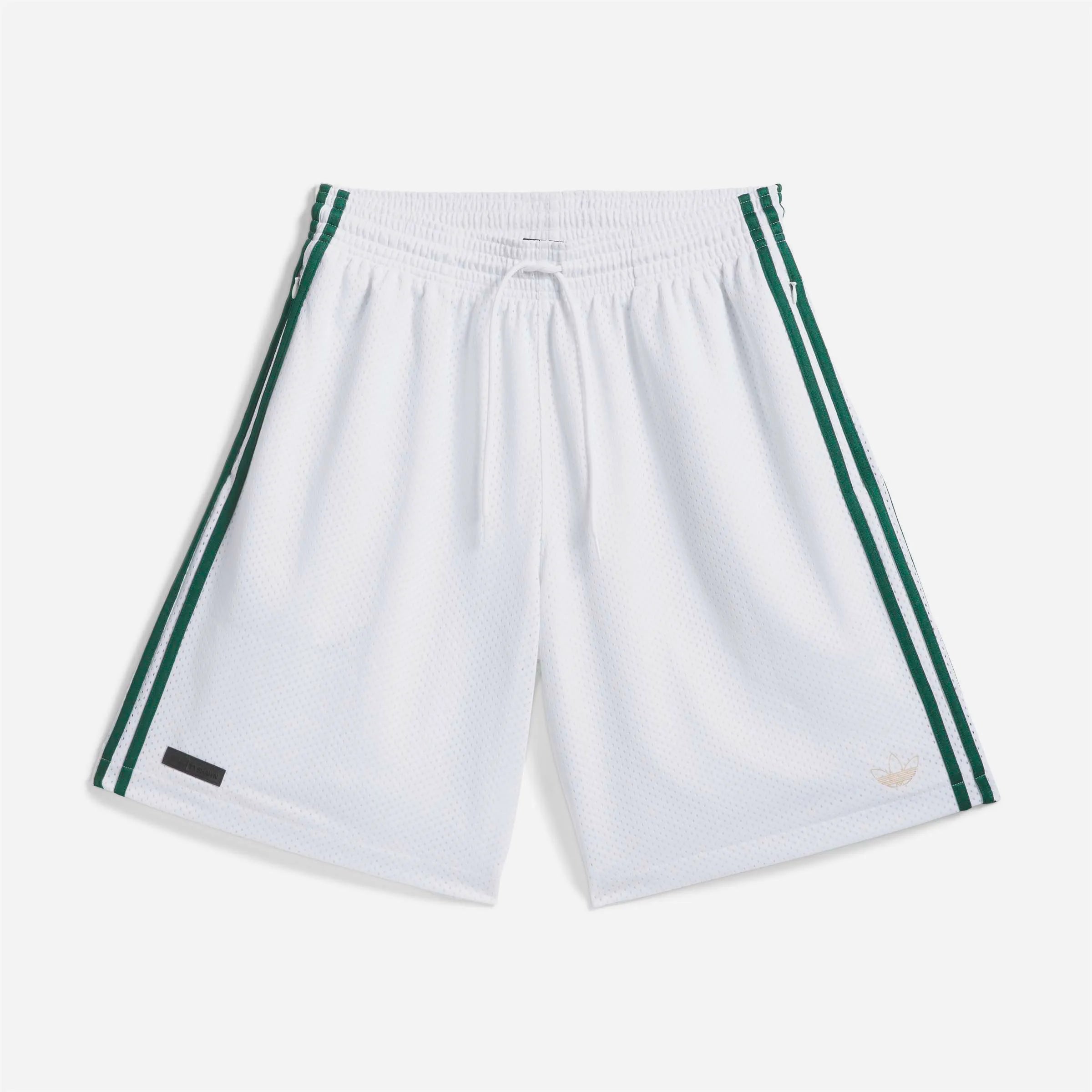 Adidas Skateboarding - Tyshawn B Short - White / Matte Gold / Collegiate Green