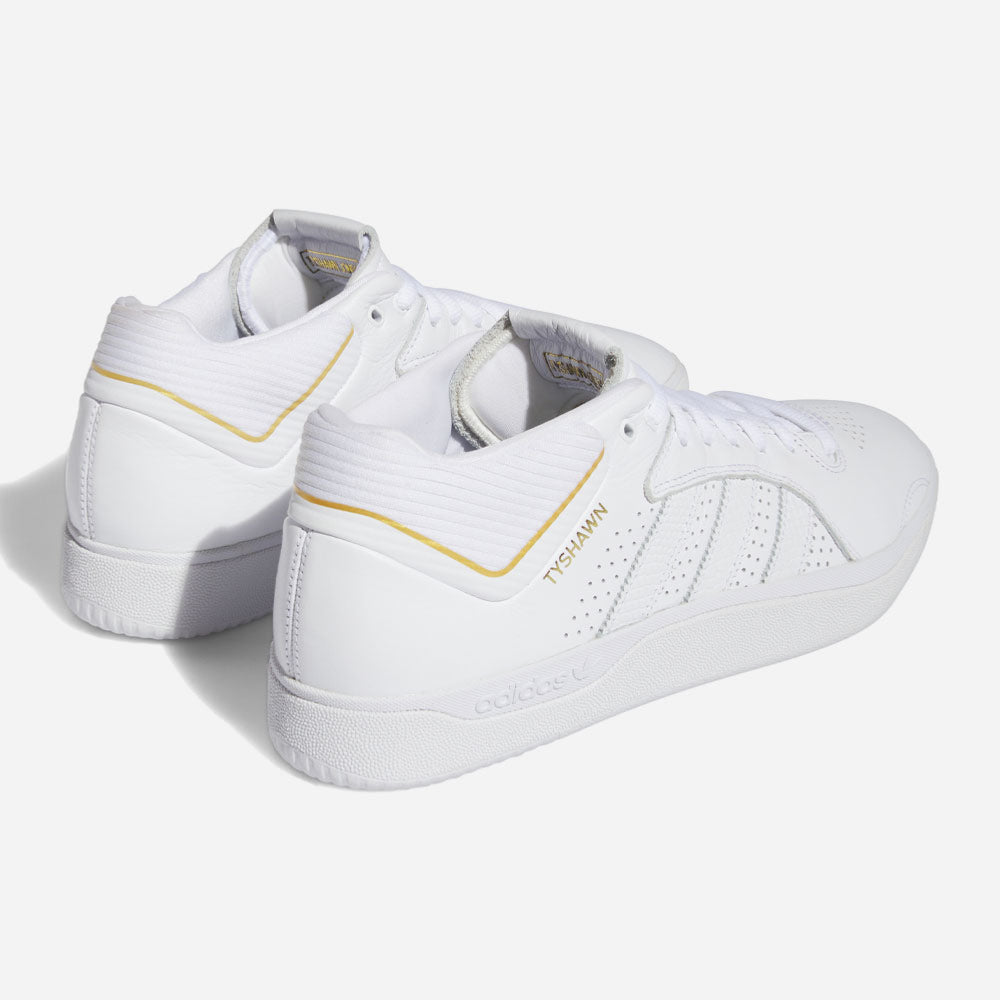 Adidas - Tyshawn - White / White / Gold Metalic