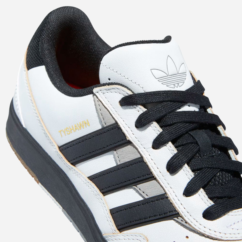 Adidas Skateboarding - Tyshawn II - Crystal White Core Black Charcoal Solid Gray